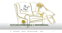 Desktop Screenshot of maestrotapicero.com
